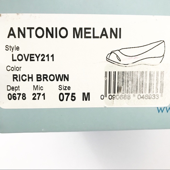 Antonio Melani Leather Wedges - Picture 6 of 6
